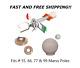 Marvy Barber Pole 2-light Conversion Kit Model Fits # 55, 66, 77 & 99 Poles New