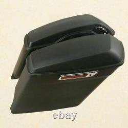 Matte 5'' Stretched Saddlebags Conversion Kit Fit For Harley Softail 1984-2017