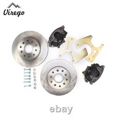 Motors Bolt-On Rear Disc Brake Conversion Kit Fits For GM 10 Bolt and 12 Bolt
