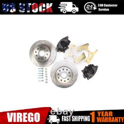 Motors Bolt-On Rear Disc Brake Conversion Kit Fits For GM 10 Bolt and 12 Bolt