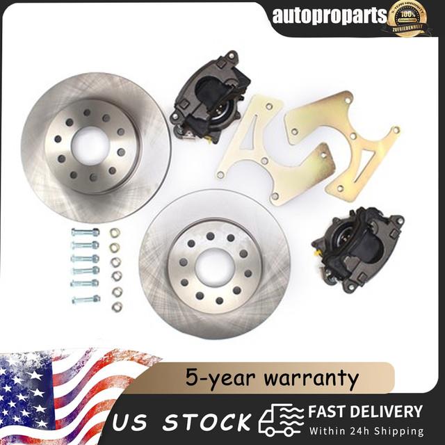 Motors Bolt-on Rear Disc Brake Conversion Kit Fits For Gm 10 Bolt And 12 Bolt Us