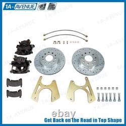 Motors Bolt-On Rear Disc Brake Conversion Kit, Fits For GM 10 and 12 Bolt NEW