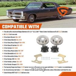 Motors Bolt-On Rear Disc Brake Conversion Kit, Fits For GM 10 and 12 Bolt NEW
