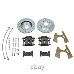 Motors Bolt-On Rear Disc Brake Conversion Kit, Fits For GM 10 and 12 Bolt NEW