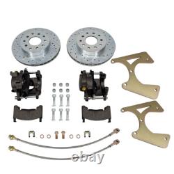 Motors Bolt-On Rear Disc Brake Conversion Kit, Fits For GM 10 and 12 Bolt NEW
