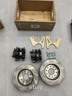 Motors Bolt-On Rear Disc Brake Conversion Kit, Fits For GM 10 and 12 Bolt NEW