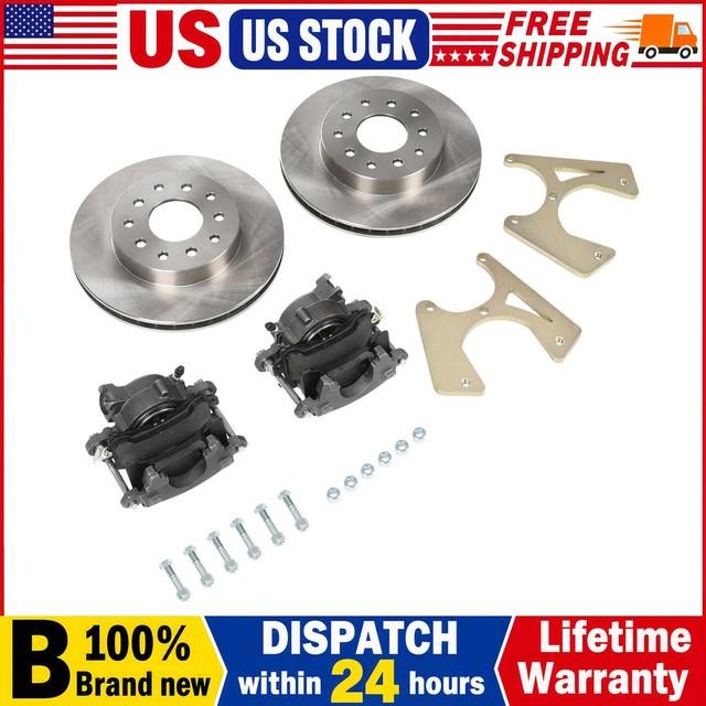Motors Bolt-on Rear Disc Brake Conversion Kit, Fits For Gm 10 And 12 E Brake