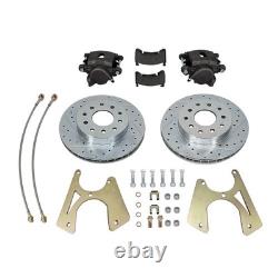 Motors Bolt-On Rear Disc Brake Conversion Kit, Fits for GM 10 and 12 Bolt New