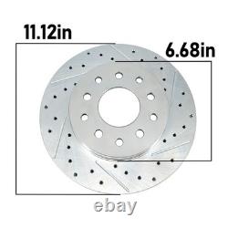 Motors Bolt-On Rear Disc Brake Conversion Kit, Fits for GM 10 and 12 Bolt New