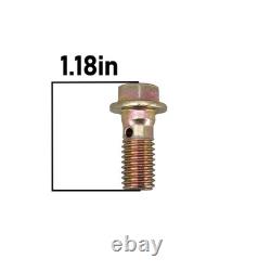 Motors Bolt-On Rear Disc Brake Conversion Kit, Fits for GM 10 and 12 Bolt New