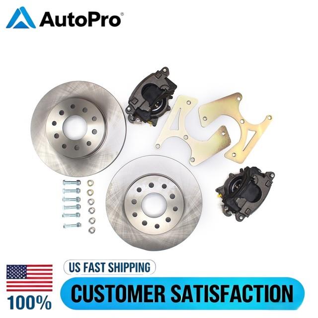Motors Bolt-on Rear Disc Brake Conversion Kit Fits For Gm 10 Bolt And 12 Bolt Us