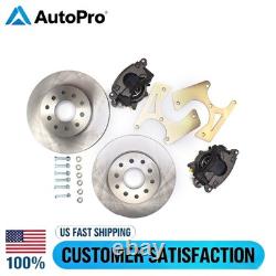 Motors Bolt-on Rear Disc Brake Conversion Kit Fits For Gm 10 Bolt And 12 Bolt Us