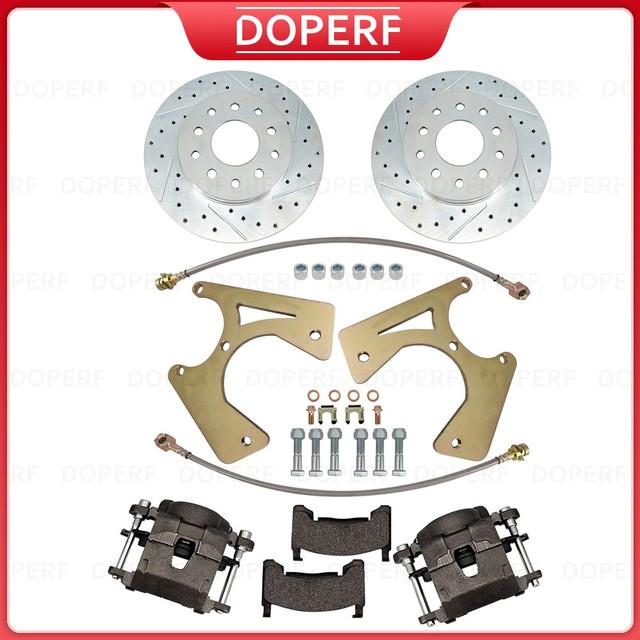 New Motors Bolt-on Rear Disc Brake Conversion Kit, Fits For Gm 10 And 12 Bolt
