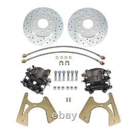 NEW Motors Bolt-On Rear Disc Brake Conversion Kit, Fits For GM 10 and 12 Bolt