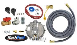 Natural Gas Conversion Kit Fits Westinghouse iGen4500DF Ball Valve 25ft Hose