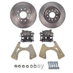 New Bolt-On Rear Disc Brake Conversion Kit Fits for 10 and 12 Bolt with Hardware New Bolt-On Rear Disc Brake Conversion Kit Fits for 10 and 12 Bolt with Hardware