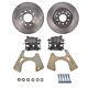New Bolt-on Rear Disc Brake Conversion Kit Fits For 10 And 12 Bolt With Hardware