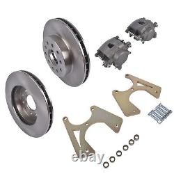New Bolt-On Rear Disc Brake Conversion Kit Fits for 10 and 12 Bolt with Hardware New Bolt-On Rear Disc Brake Conversion Kit Fits for 10 and 12 Bolt with Hardware