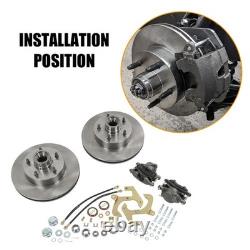 New Front Disc Brake Conversion Kit Fits For 1949-54 Chevy Car/53-62 Corvette