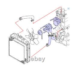 New Yanmar Water Pump Conversion Kit Fits Ym1700, 2tr17