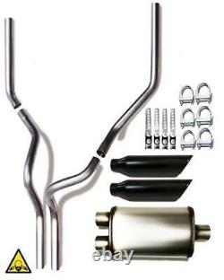 Performance Dual Conversion Exhaust Kit fits 2009 2018 Ford F-150 F-250
