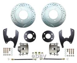 Performance Rear Disc Brake Conversion Kit D/S Rotors Fits 1976-86 CJ7 & CJ5