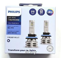 Philips Ultinon LED G2 6500K White H11 Fog Light Two Bulbs Replace OE Fit Lamp