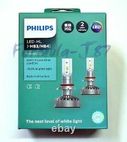 Philips Ultinon LED Kit White 6000K 9006 HB4 Two Bulbs Head Light Quality OE Fit