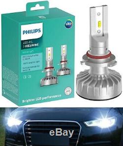 Philips Ultinon LED Kit White 6000K 9006 HB4 Two Bulbs Head Light Upgrade OE Fit