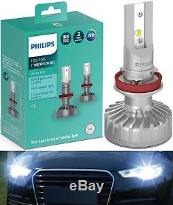 Philips Ultinon LED Kit White 6000K Fog Light H11 Two Bulbs Replace OE Fit Lamp