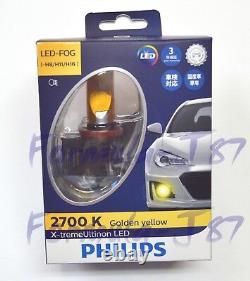 Philips X-Treme Ultinon LED 2700K Yellow H11 Fog Light Two Bulbs Replacement Fit