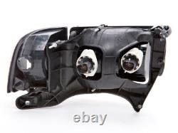 Pickup Conversion Headlamps Headlights Kit Fits 94-02 Dodge Ram Sport