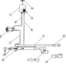 Power Steering Conversion Kit Fits Ford 4000 4600