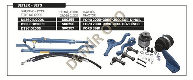 Power Steering Conversion Kit Fits Ford 2000 3000 3600 3610 4000