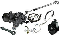 Power Steering Gear Box Kit, 201, Standard, Power Conversion, Fits 72-75 Jeep Cj