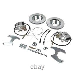 Rear Axle End Disc Brake Conversion Kit 5 Lug Fits 1964-87 GM C10 K10 10 12 Bolt