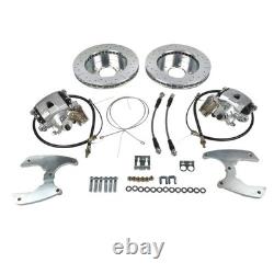 Rear Axle End Disc Brake Conversion Kit 5 Lug Fits 1964-87 GM C10 K10 10 12 Bolt
