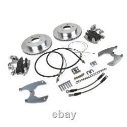 Rear Axle End Disc Brake Conversion Kit 5 Lug Fits 1964-87 GM C10 K10 10 12 Bolt
