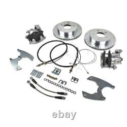 Rear Axle End Disc Brake Conversion Kit 5 Lug Fits 1964-87 GM C10 K10 10 12 Bolt