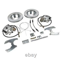 Rear Axle End Disc Brake Conversion Kit 5 Lug Fits 1964-87 GM C10 K10 10 12 Bolt