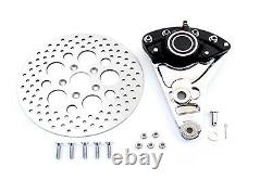 Rear Brake Caliper Conversion Kit and 11-1/2 Disc fits Harley-Davidson