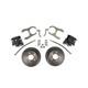 Rear Disc Brake Conversion Kit 5-lug Chevy/ Gmc C1500 88-98 Natural Fits 10