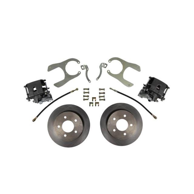 Rear Disc Brake Conversion Kit 5-lug Chevy/ Gmc C1500 88-98 Natural Fits 10