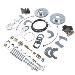 Rear Disc Brake Conversion Kit Fits Chevy Bel Air Base Beauville 4-Door 55-57 Rear Disc Brake Conversion Kit Fits Chevy Bel Air Base Beauville 4-Door 55-57
