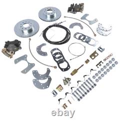 Rear Disc Brake Conversion Kit Fits Chevy Bel Air Base Beauville 4-Door 55-57 Rear Disc Brake Conversion Kit Fits Chevy Bel Air Base Beauville 4-Door 55-57