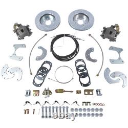 Rear Disc Brake Conversion Kit Fits Chevy Bel Air Base Beauville 4-Door 55-57 Rear Disc Brake Conversion Kit Fits Chevy Bel Air Base Beauville 4-Door 55-57