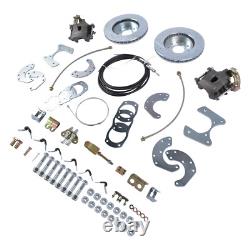 Rear Disc Brake Conversion Kit Fits Chevy Bel Air Base Beauville 4-Door 55-57 Rear Disc Brake Conversion Kit Fits Chevy Bel Air Base Beauville 4-Door 55-57