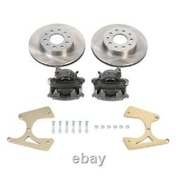 Rear Disc Brake Conversion Kit Fits For GM 10 & 12 Bolt With Brake Calipers