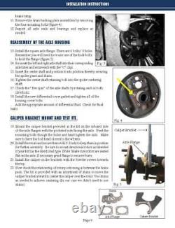 Rear Disc Brake Conversion Kit for Standard GM 10 /12 Bolt Rear End CARS only