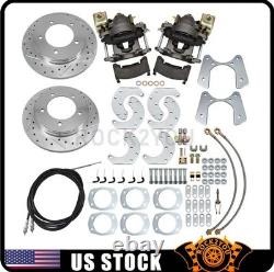 Rear End Disc Brake Conversion Kit, Fits 9 Inch Pre-1987 Ford F-150 Bronco